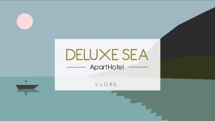 Deluxe Sea Apartment Vlorë Esterno foto